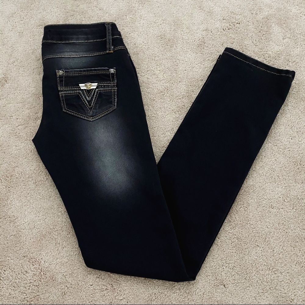 Versace Jeans Couture Dark Wash Straight Denim